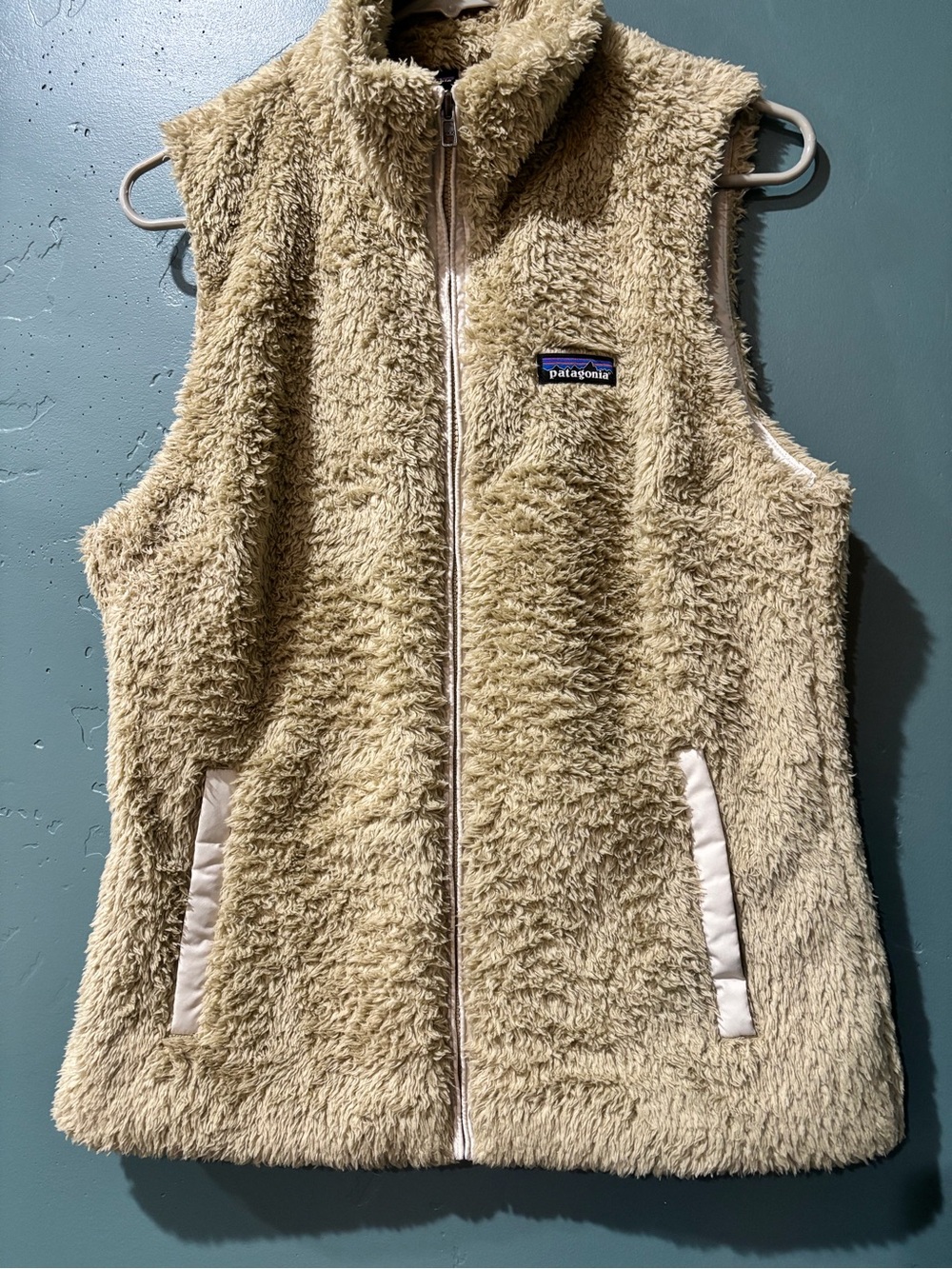 Patagonia Women’s Cream Sherpa Fleece Vest